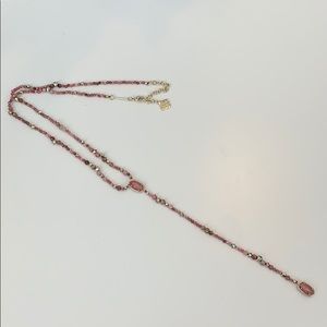 Kendra Scott Y beaded necklace